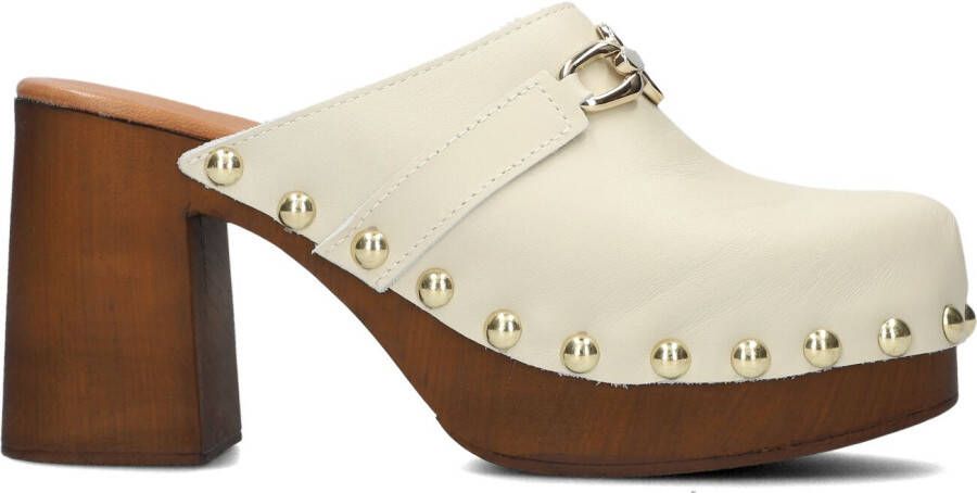 NOTRE-V Witte Clogs 8698