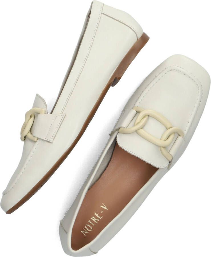 NOTRE-V Witte Loafers 49076