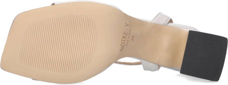 NOTRE-V Witte Sandalen 22304