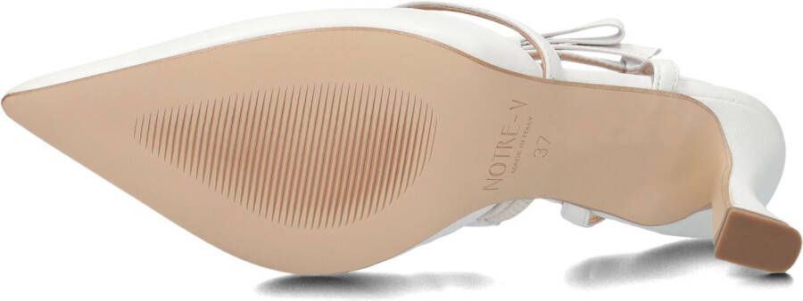 NOTRE-V Witte Sandalen 2722