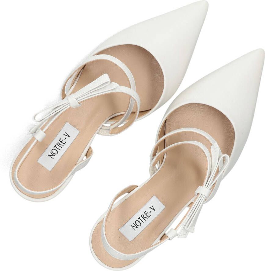NOTRE-V Witte Sandalen 2722