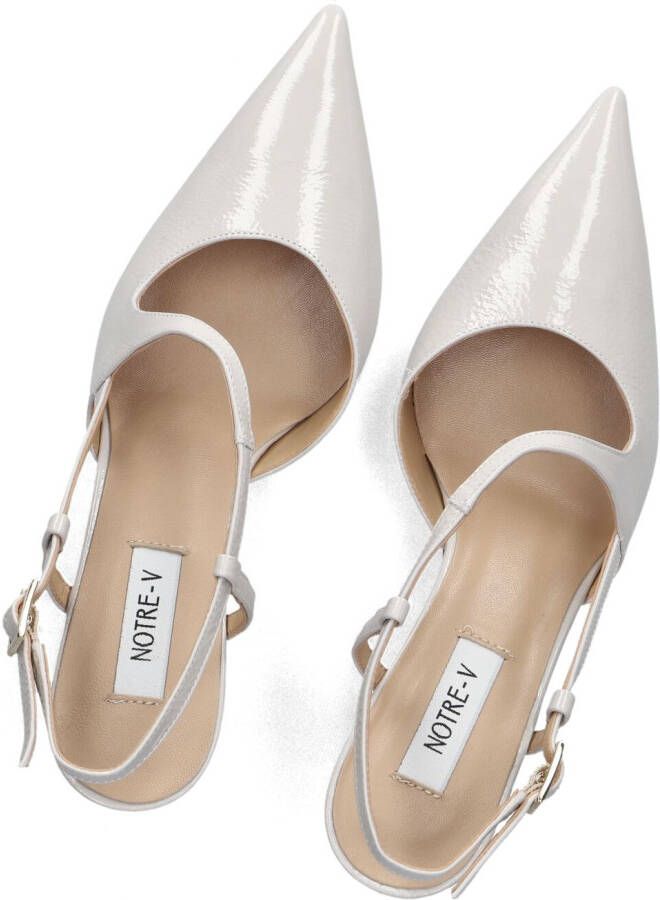 NOTRE-V Witte Sandalen 37217