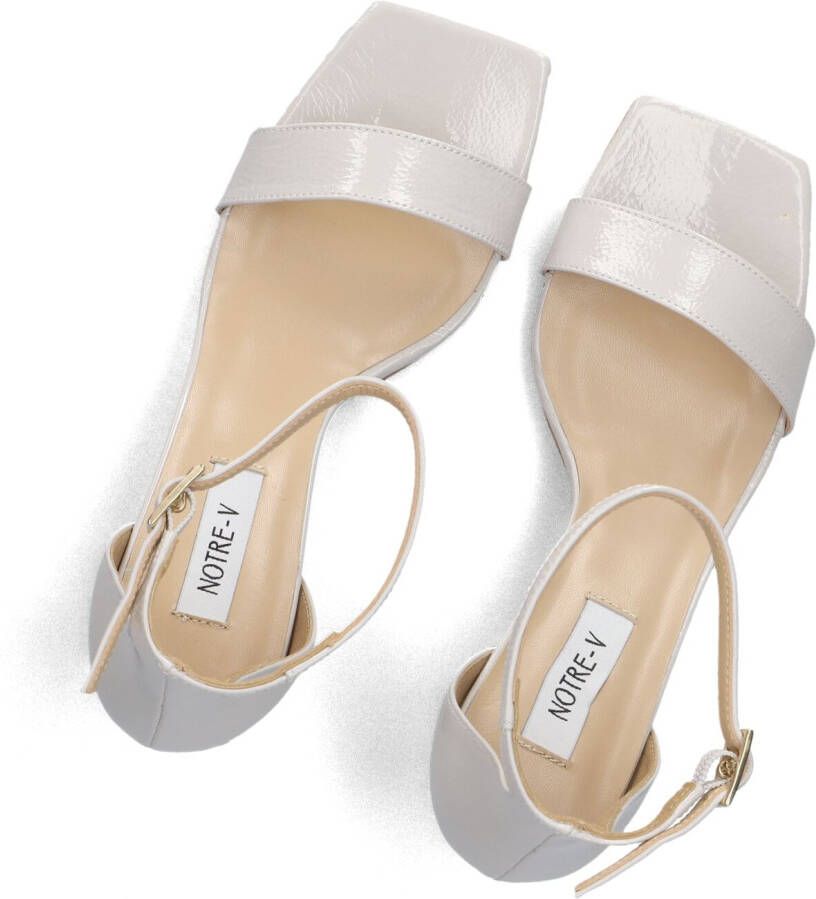 NOTRE-V Witte Sandalen 86605
