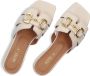 Chain Detail 06 6403 Slippers Dames Wit - Thumbnail 5