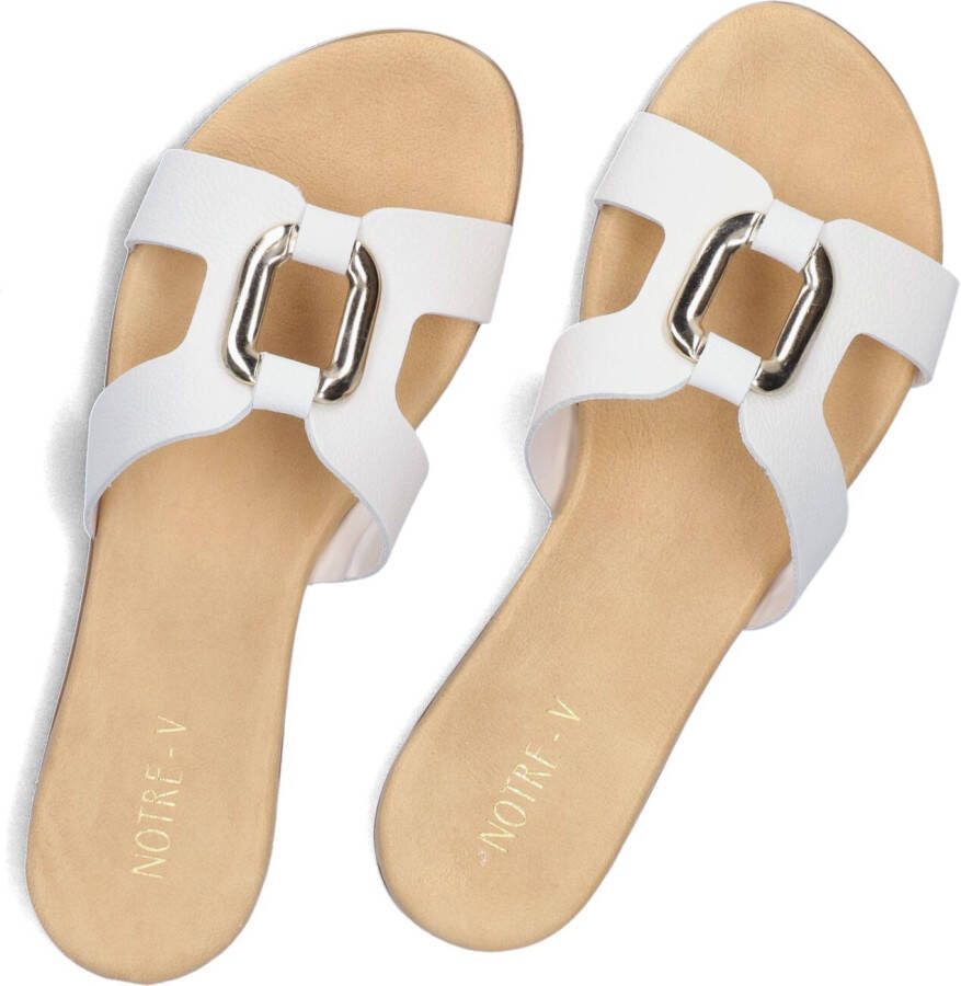 NOTRE-V Witte Slippers 612g