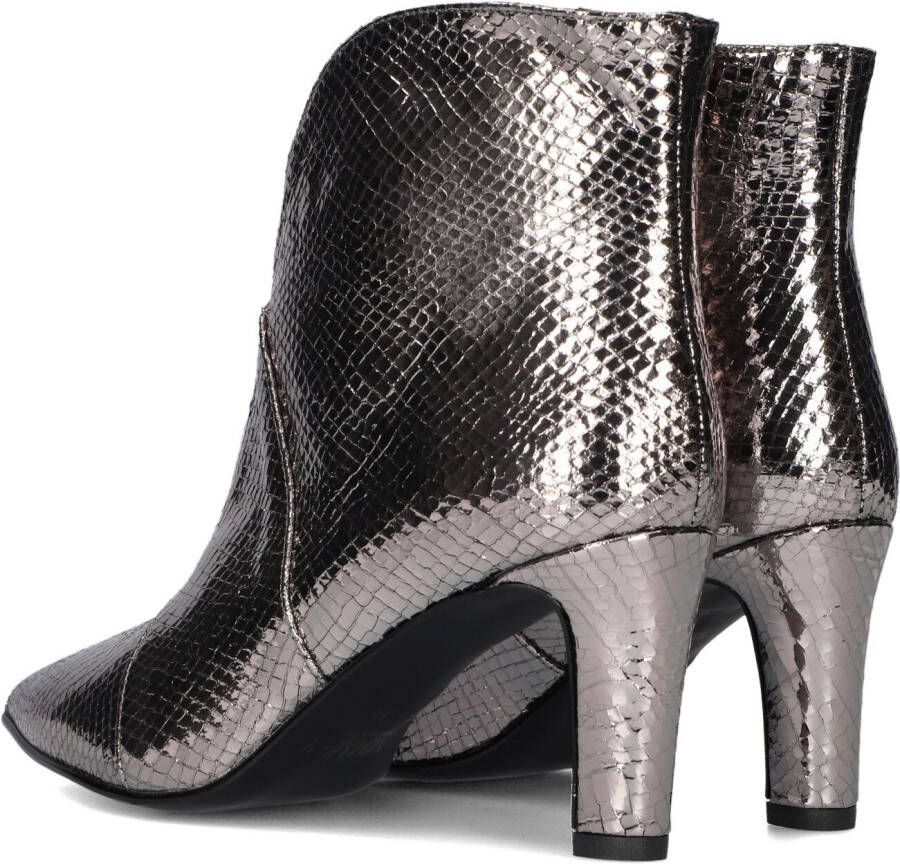 Notre-V 38235 Enkellaarsjes Enkelboots met rits Dames Zilver - Foto 3