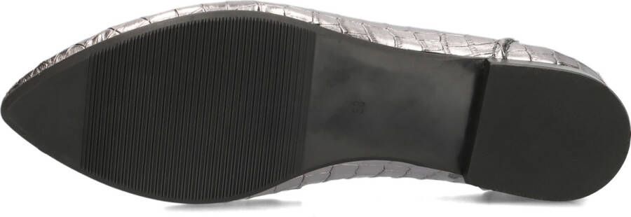 NOTRE-V Zilveren Loafers 4628
