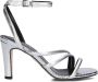 Metallica Metalli Sandalen Dames Zilver - Thumbnail 2