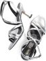 Metallica Metalli Sandalen Dames Zilver - Thumbnail 5