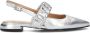 Notre-V 12237 Slingbacks Dames Zilver - Thumbnail 4