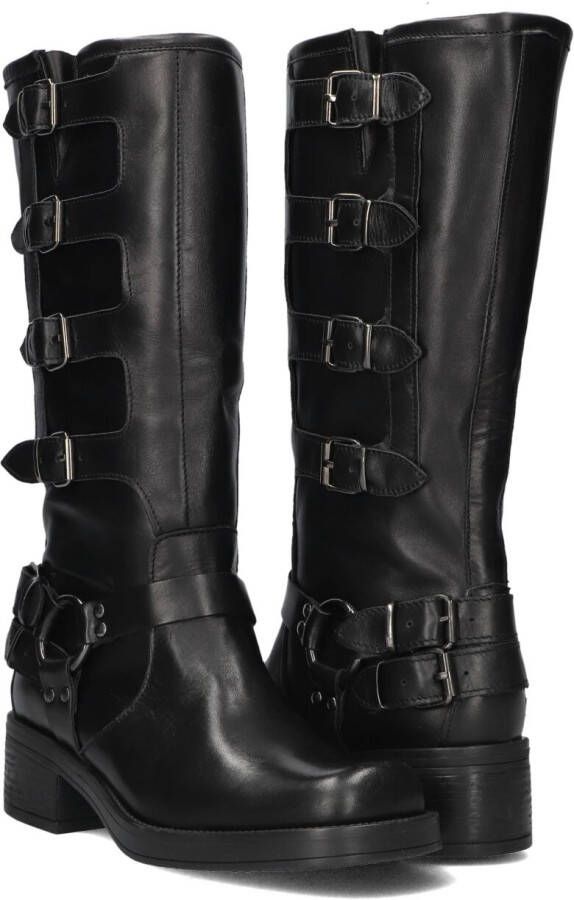 NOTRE-V Zwarte Biker Boots Fry11