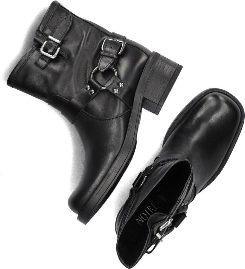 NOTRE-V Zwarte Biker Boots Fry9