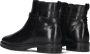 Notre-v Zwarte Enkelboots met Rits Black Dames - Thumbnail 5