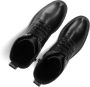 Notre-v Stijlvolle zwarte veterschoenen Black Dames - Thumbnail 7
