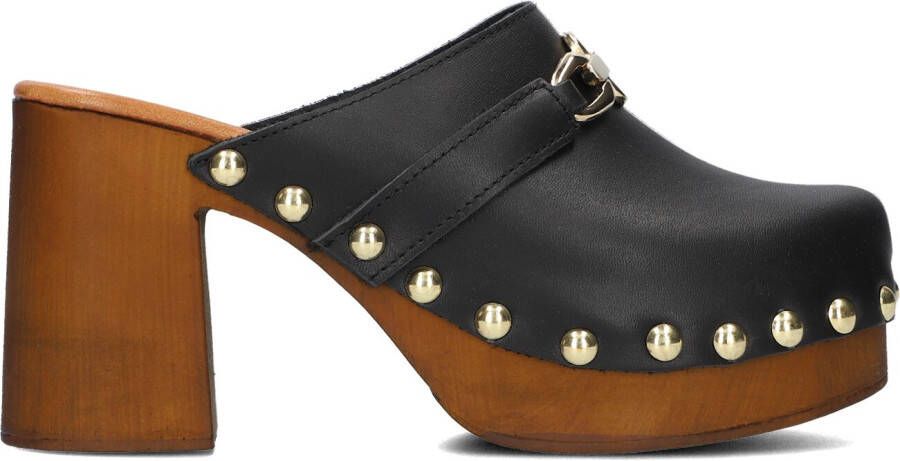 NOTRE-V Zwarte Clogs 8698