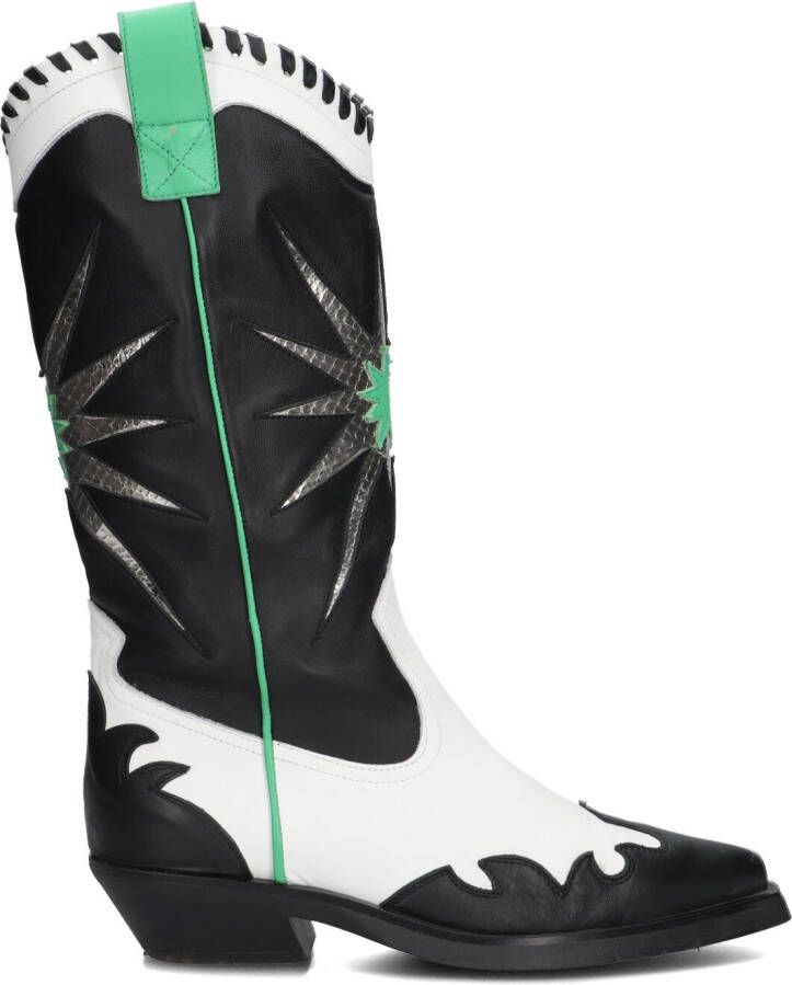 NOTRE-V Zwarte Cowboylaarzen X Florine Nube Boots