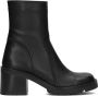 Notre-V 830016 Enkelboots Enkellaarsjes Dames Zwart - Thumbnail 1