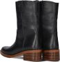 Notre-V A01005 Enkelboots Enkellaarsjes Dames Zwart - Thumbnail 3