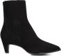 Notre-V 15225 Enkellaarsjes Enkelboots met rits Dames Zwart - Thumbnail 4