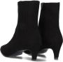 Notre-V 15225 Enkellaarsjes Enkelboots met rits Dames Zwart - Thumbnail 5