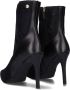 Notre-V Notre V 17535 Enkellaarsjes Enkelboots met rits Dames Zwart - Thumbnail 5