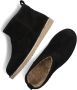 Notre-v Zwarte Suède Enkellaarzen met Faux Fur Voering Black Dames - Thumbnail 5
