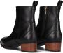 Notre-V 3231 Enkellaarsjes Enkelboots met rits Dames Zwart - Thumbnail 5