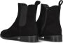 Notre-v Zwarte Suède Enkellaarzen Stijlvol Model Black Dames - Thumbnail 5