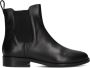 Notre-V 3422 Enkellaarsjes Enkelboots met rits Dames Zwart - Thumbnail 3