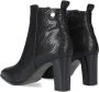 Notre-V Notre V 224838 Enkellaarsjes Enkelboots met rits Dames Zwart - Thumbnail 3