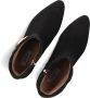Notre-V 8558 Enkellaarsjes Enkelboots met rits Dames Zwart - Thumbnail 5