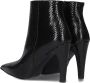 Notre-V 87533 Enkellaarsjes Enkelboots met rits Dames Zwart - Thumbnail 5