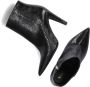 Notre-V 87533 Enkellaarsjes Enkelboots met rits Dames Zwart - Thumbnail 7