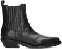Notre-V As136 Chelsea boots Enkellaarsjes Dames Zwart - Thumbnail 6