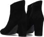 Notre-V Diane-02 Enkellaarsjes Enkelboots met rits Dames Zwart - Thumbnail 4