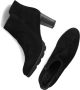 Notre-V Patricia-01 Enkellaarsjes Enkelboots met rits Dames Zwart - Thumbnail 5