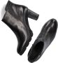 Notre-V Patricia-01 Enkellaarsjes Enkelboots met rits Dames Zwart - Thumbnail 5