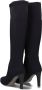 Notre-v Elegante Zwarte Kniehoge Laarzen Black Dames - Thumbnail 4