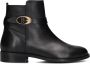 Notre-v Elegante Zwarte Enkellaarzen Model 3262 Black Dames - Thumbnail 4