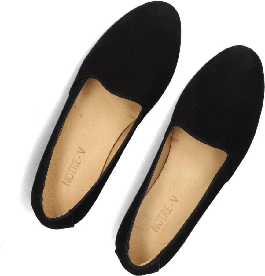 NOTRE-V Zwarte Loafers 11869
