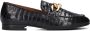 Notre-V 133 405 Loafers Instappers Dames Zwart - Thumbnail 2