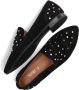 Notre-V 4621 Loafers Instappers Dames Zwart - Thumbnail 5
