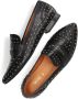 Notre-V 4625 Loafers Instappers Dames Zwart - Thumbnail 5
