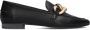 Notre-V 4638 Loafers Instappers Dames Zwart - Thumbnail 4