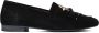 Notre-V 5648 Mocassins Instappers Dames Zwart - Thumbnail 4