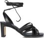 Notre-V Notre V 12372 Sandalen Dames Zwart - Thumbnail 2