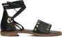 Notre-V 23269 Sandalen Dames Zwart - Thumbnail 3