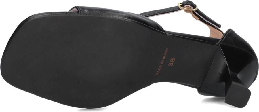 NOTRE-V Zwarte Sandalen 2655s