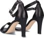 Notre-v Elegante Zwarte Sandaal met Smalle Hak Black Dames - Thumbnail 3