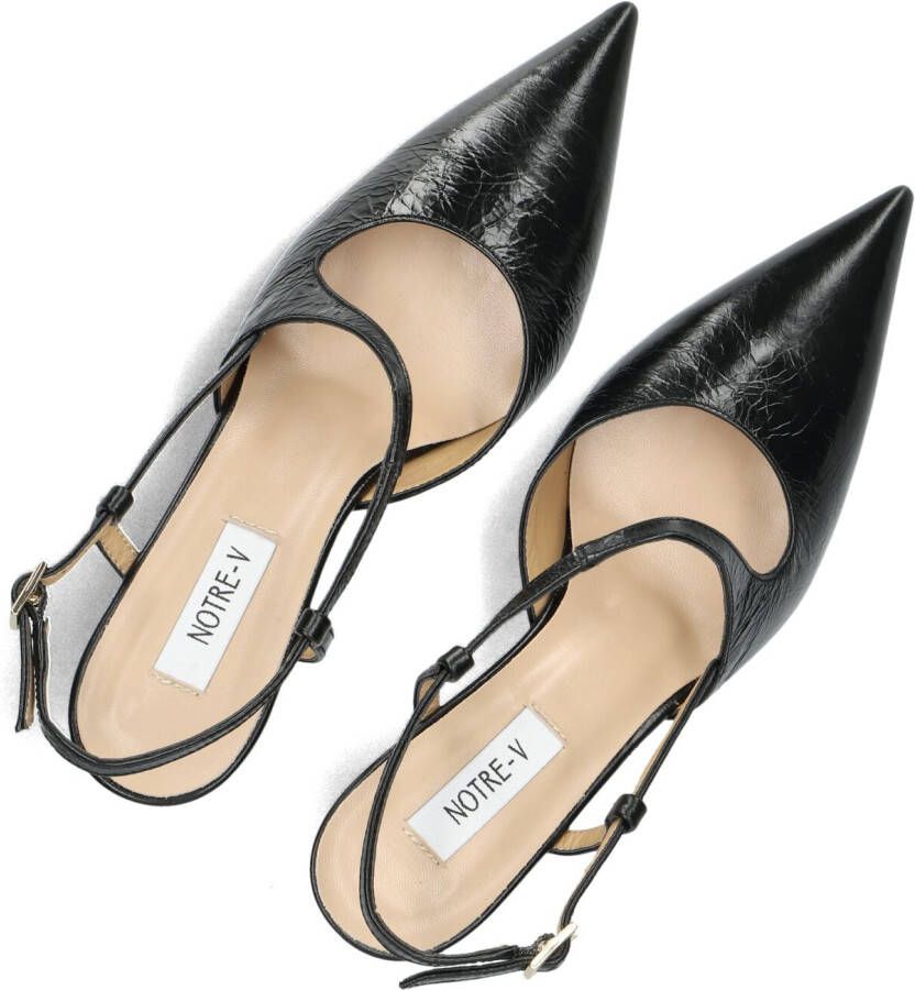 NOTRE-V Zwarte Sandalen 37217